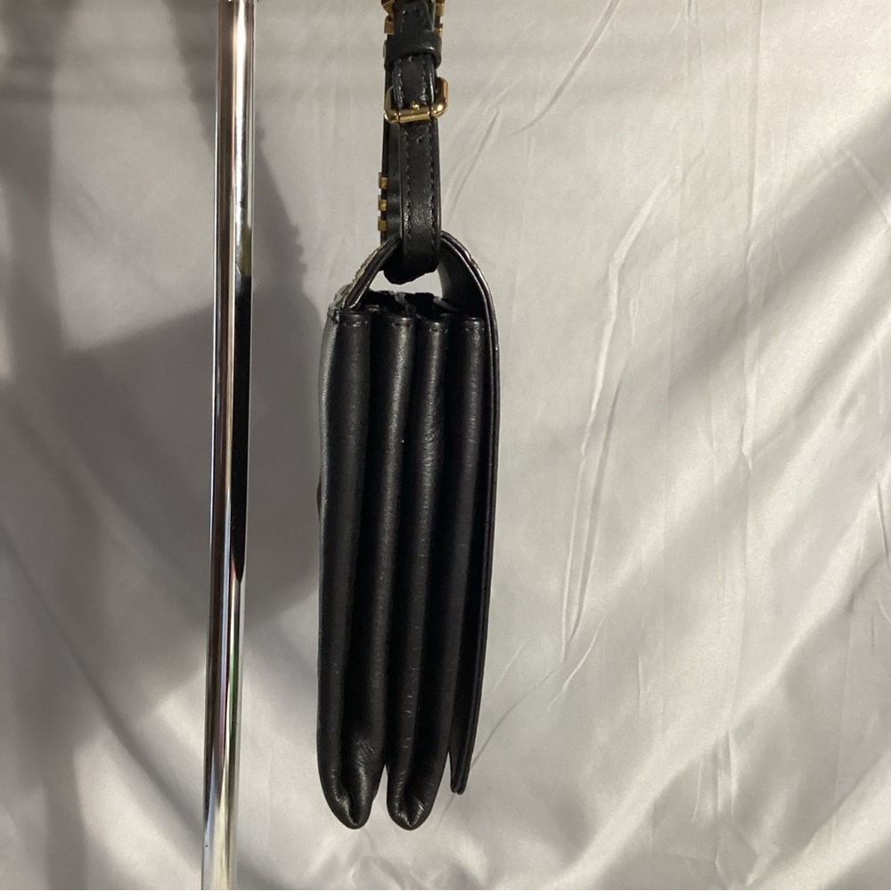 Mcm Snake Python Embossed Leather Fold Over Clutc… - image 4